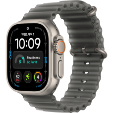 Buy Apple Watch Ultra 4 (2026) 49mm Natural Titanium Case /Translucent Black Ocean Band Apple Watch Ultra 4 (2026) 49mm Natural Titanium Case /Translucent Black Ocean Band