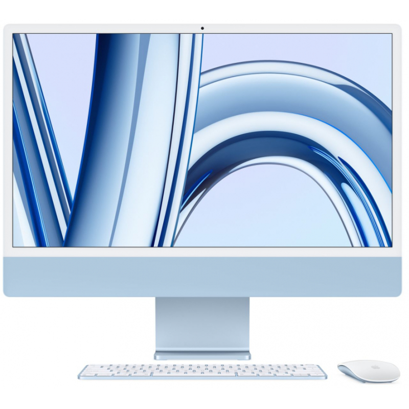 Apple iMac 24 2023 M3/8GB/256GB (MQRN3 - Late 2023) Blue