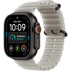 Buy Apple Watch Ultra 4 (2026) 49mm Black Titanium Case /Translucent Gray Ocean Band Apple Watch Ultra 4 (2026) 49mm Black Titanium Case /Translucent Gray Ocean Band