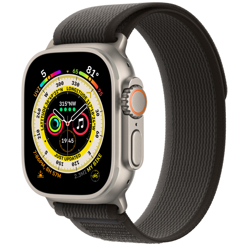 Apple Watch Ultra 49mm Black/Gray / Titanium Case