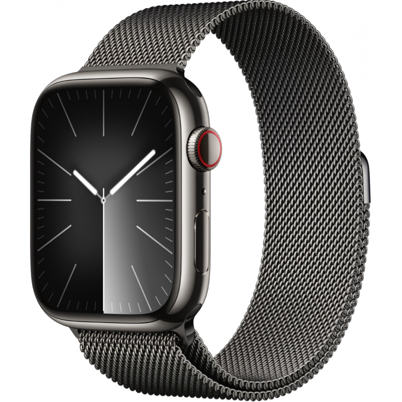 Apple Watch S9 45mm Graphite / Stainless Steel Case