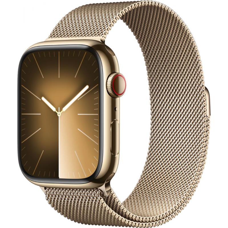 Apple Watch S9 45mm Gold / Stainless Steel Case