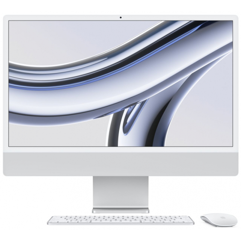 Apple iMac 24 2023 M3/8GB/512GB (MQRK3 - Late 2023) Silver