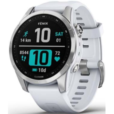 Garmin Fenix 7s Silver With / Whitestone Band EMEA