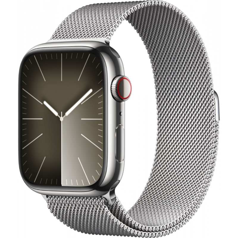 Apple Watch S9 45mm Silver / Stainless Steel Case