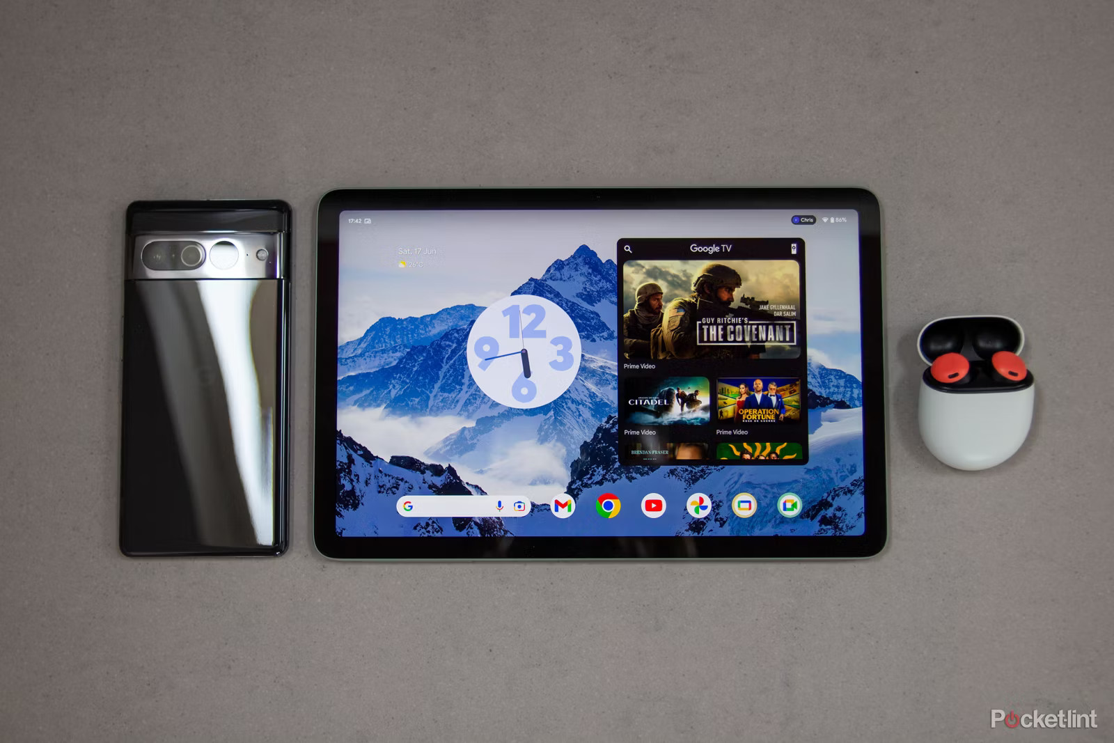 Buy Google Pixel Tablet 8/128GB Hazel best cheapest price in UAE 